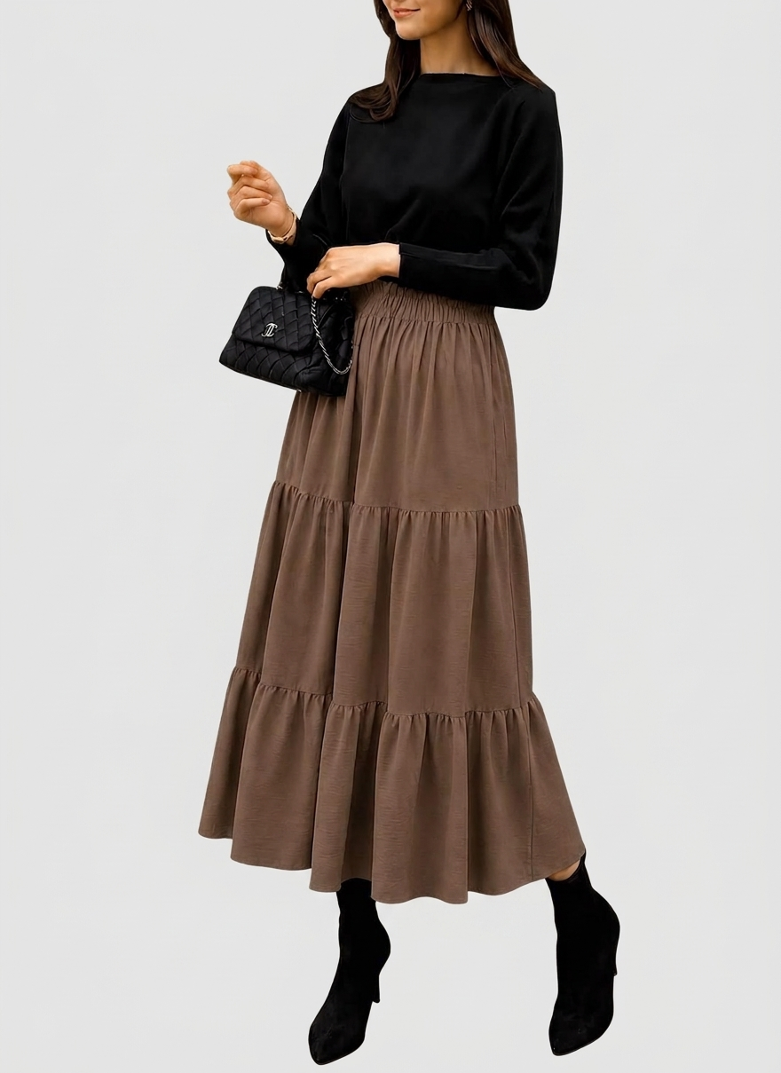 Linen Skirt | جيبة كتان