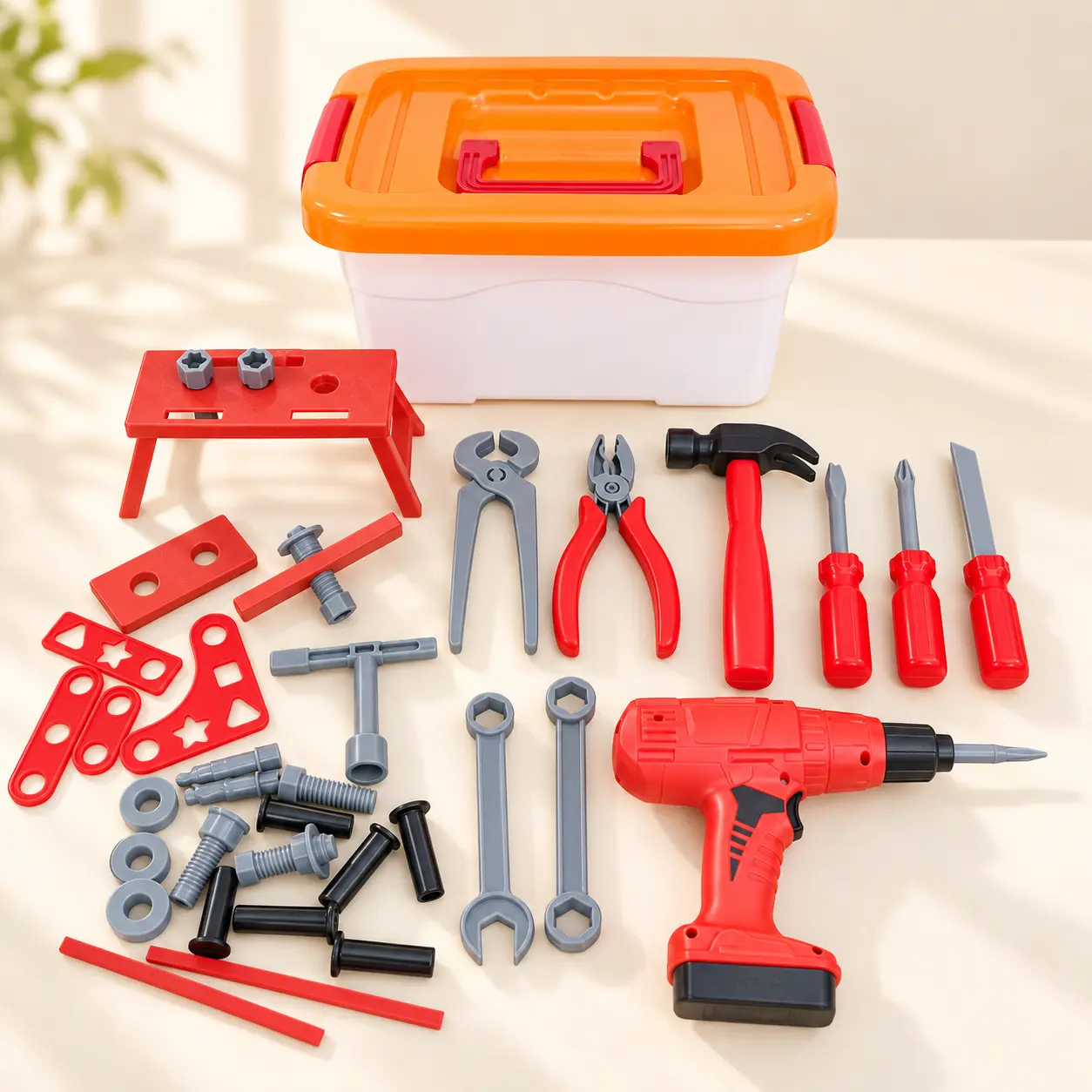 عدة المهندس الصغير – 42 قطعة | Little Engineer Tool Set – 42 Pcs