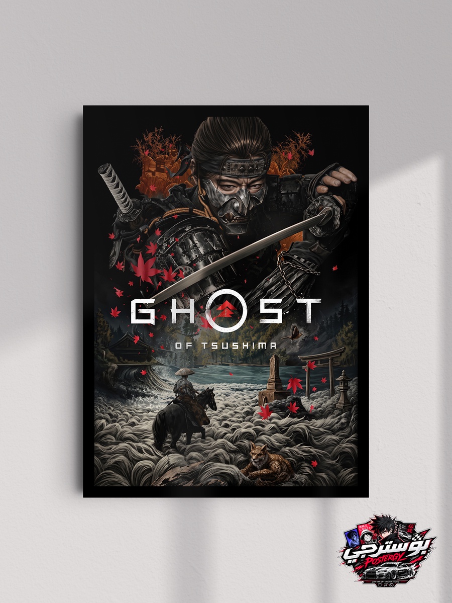 بوستر Ghost of Tsushima – Jin Sakai