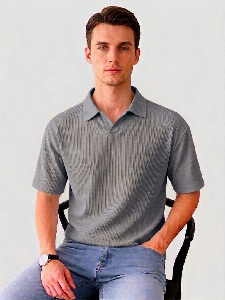تيشيرت بولو كاردونية مقلم | Striped Cardonia Polo T-Shirt