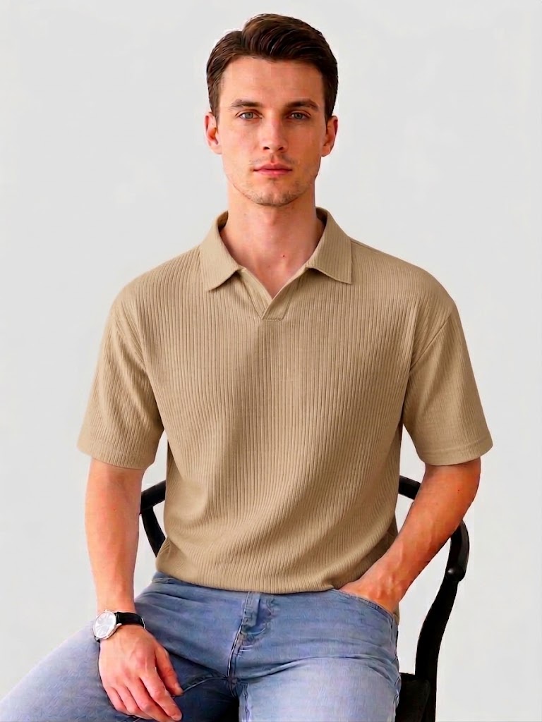 تيشيرت بولو كاردونية مقلم | Striped Cardonia Polo T-Shirt