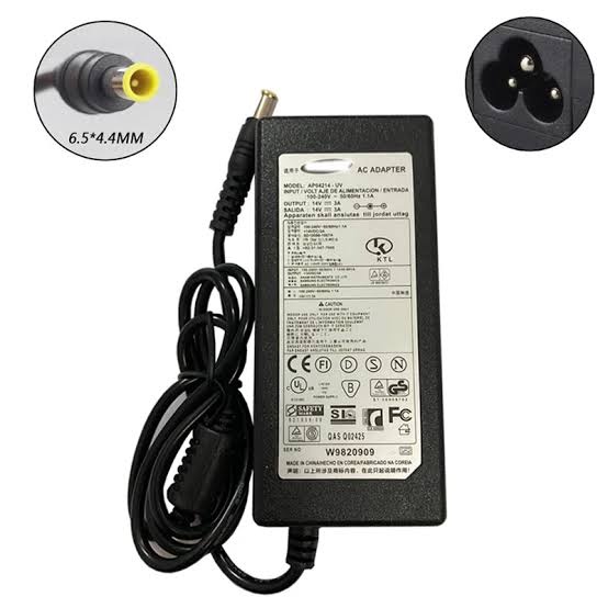 SAMSUNG 14v 2a screen adaptor 