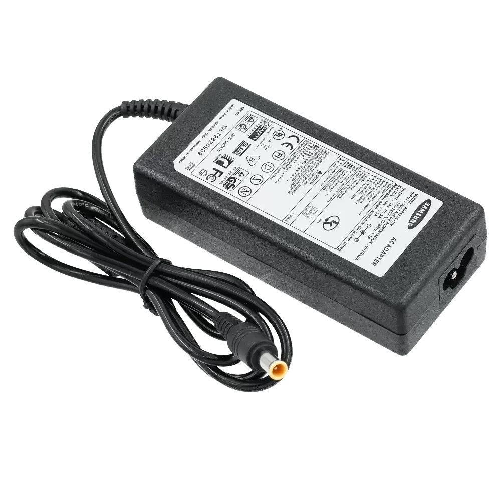 Compatible with selected Samsung monitors, including S24C750P, S24C570HL, LS24C570, LS24C570HL, and S27B240B. Also compatible with monitor models using power adapter part numbers A3514_FPN, A3514_DPN, A3514FPN, and A3514DPN, provided the voltage and connector match.