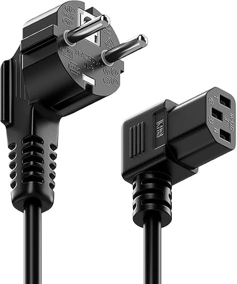 Power Cable Pc 1.5m L type (90°) original brand