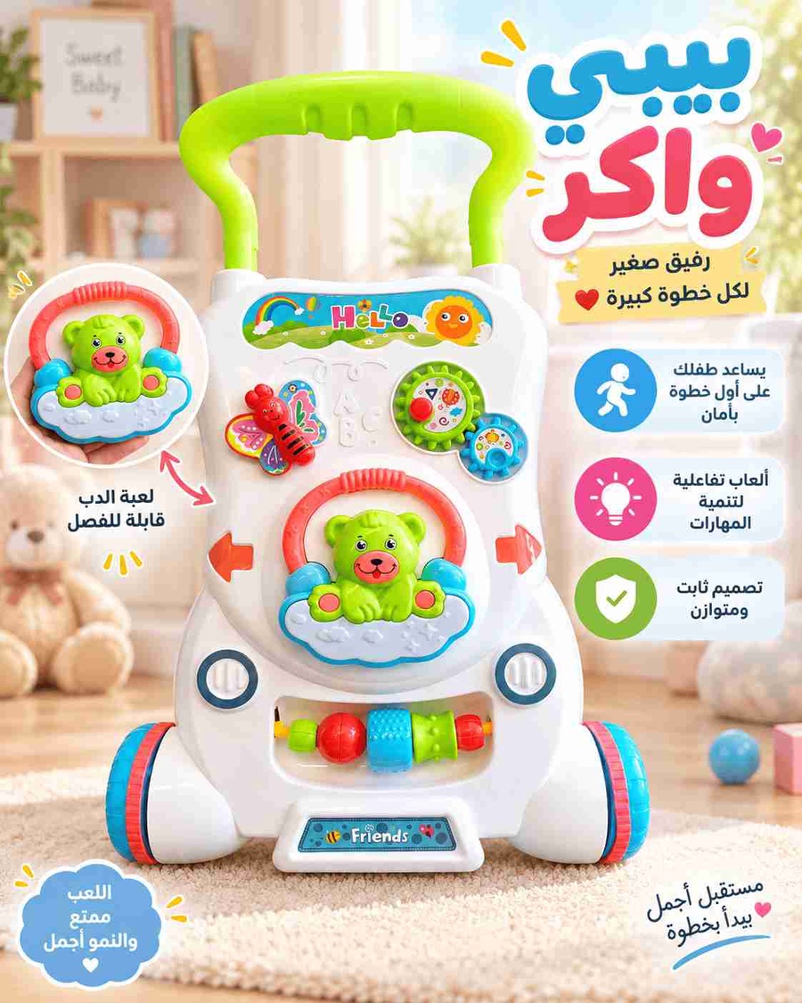 بيبي واكر تعليمية تفاعلية