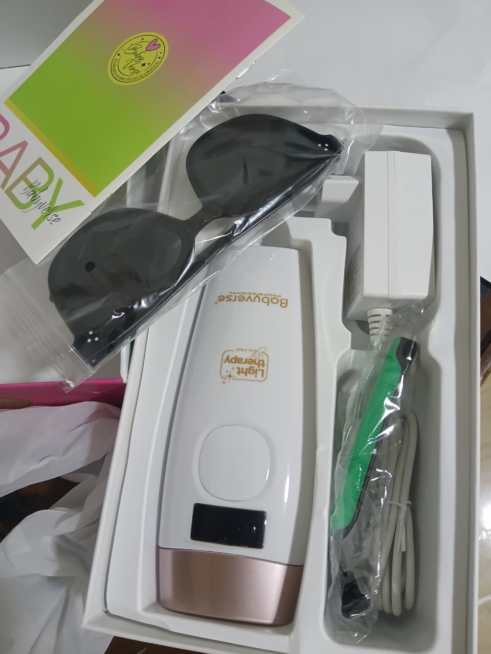جهاز إزالة الشعر بالليزر المنزلي Babyverse Professional SE4 IPL