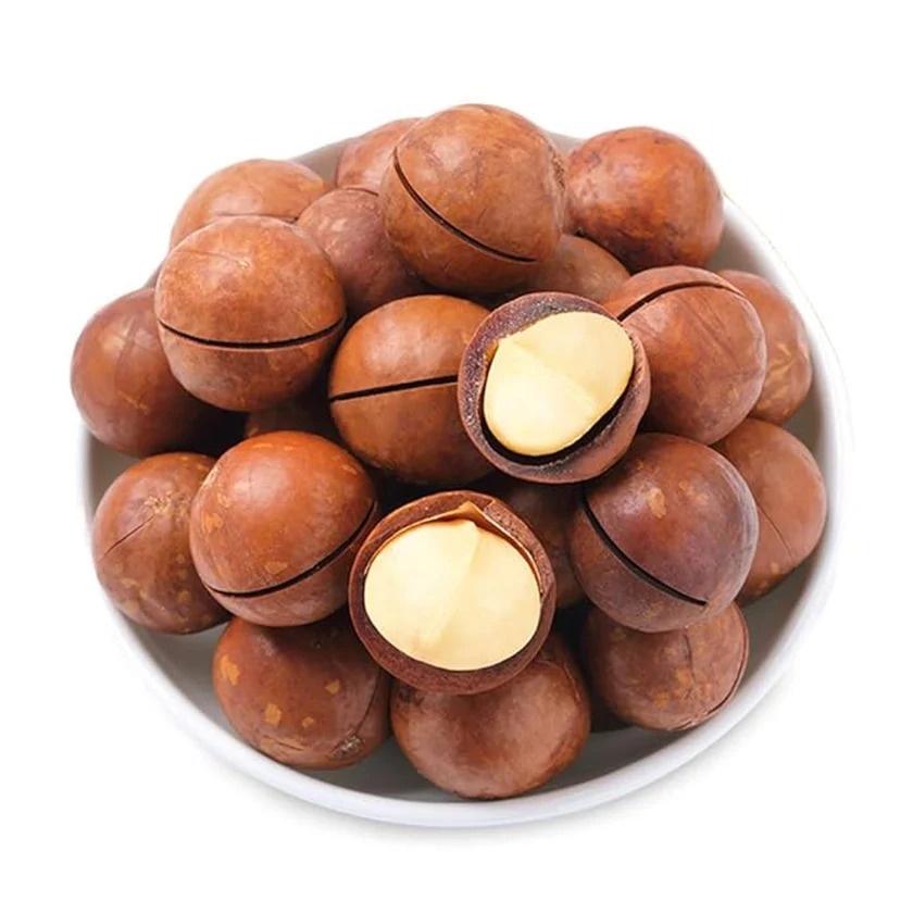 ميكاديميا محمص بقشره بطعم الفانيليا