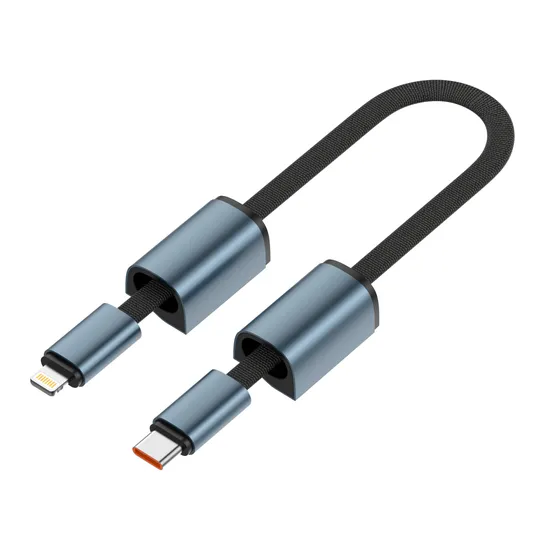 لدنيو كابل شحن سريع من نوع USB-C إلى Lightning ايفون بقدرة 30 واط | 25 سم