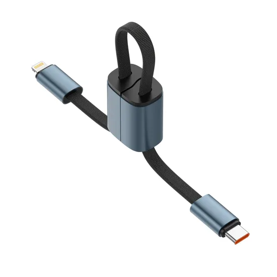 لدنيو كابل شحن سريع من نوع USB-C إلى Lightning ايفون بقدرة 30 واط | 25 سم
