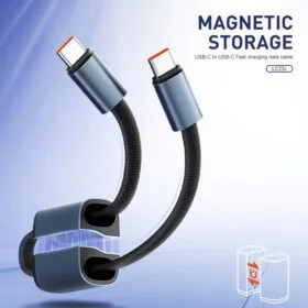 لدنيو كابل شحن  سريع USB-C بقوة 65 واط | طول 25 سم LC23C