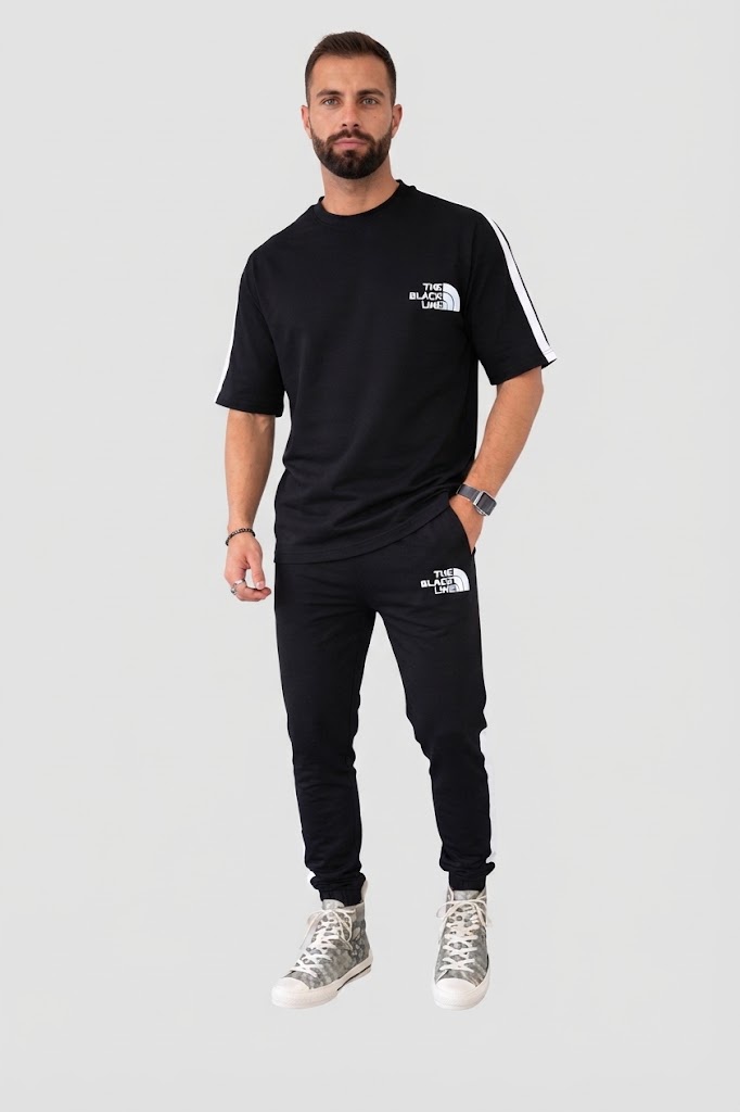 The Black Line Tracksuit | ترنج The Black Line