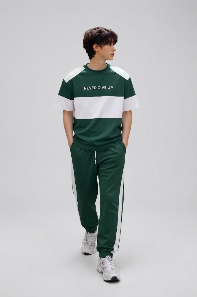 Never Give Up Tracksuit | ترنج Never give up