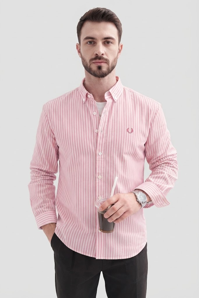 قميص اكسفورد مقلم | Striped Oxford Shirt