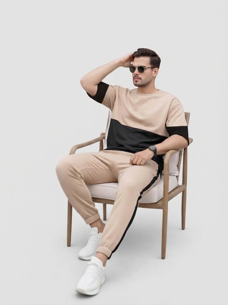ترنج نصين | Two-Tone Tracksuit