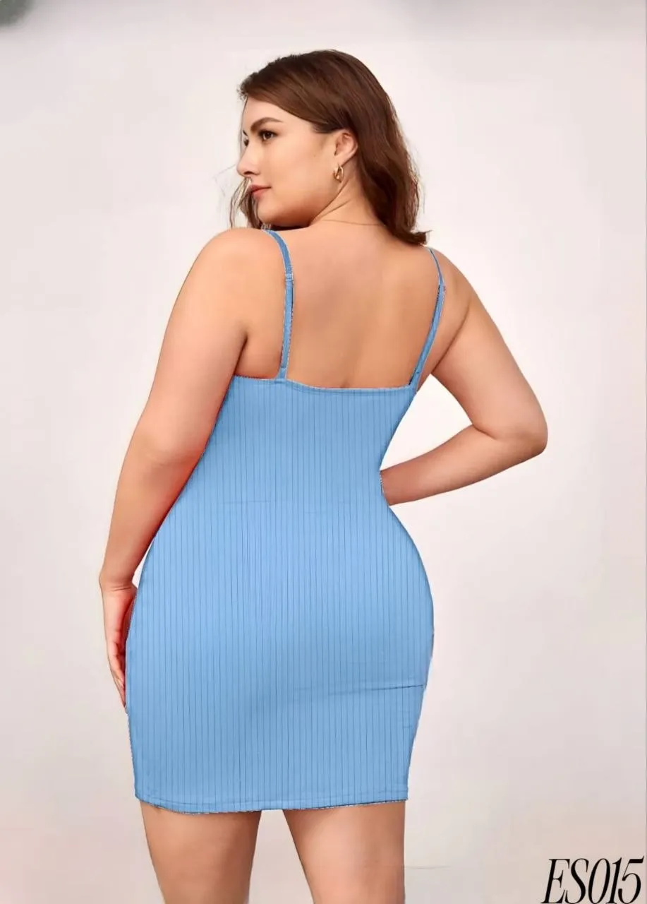 Comfy Ribbed Night Dress 015