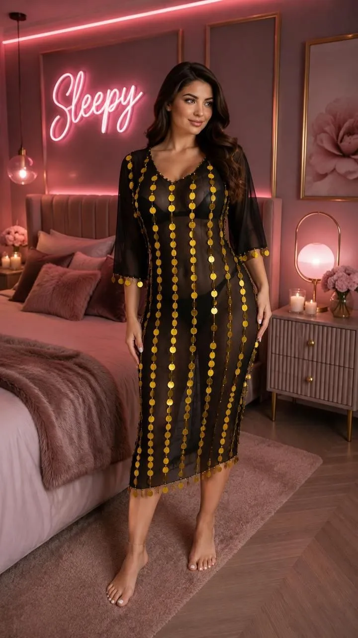 Desert Coin Dance Dress 777