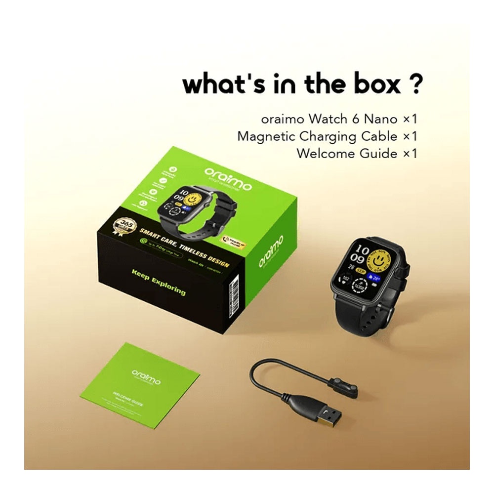  أورايمو سمارت واتش 6 ان- Oraimo Smart Watch 6N OSW- 8000N