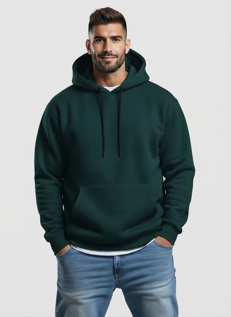 هودي ساده قطن 100% | Plain 100% Cotton Hoodie