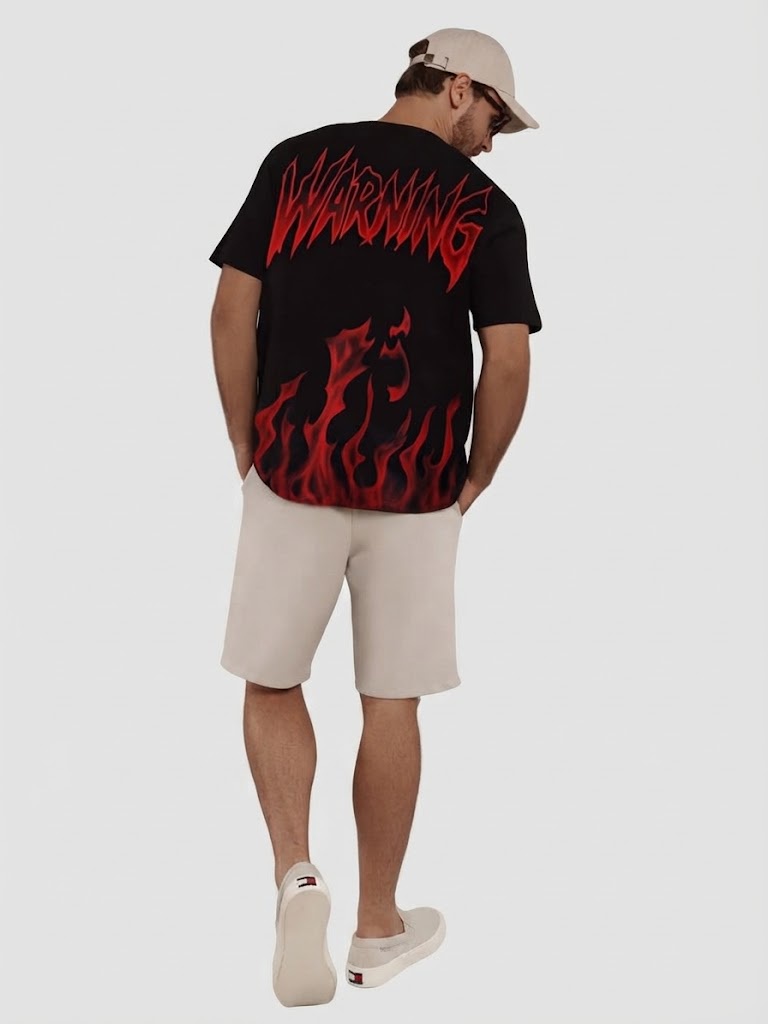 تيشيرت النار |Fire T-Shirt