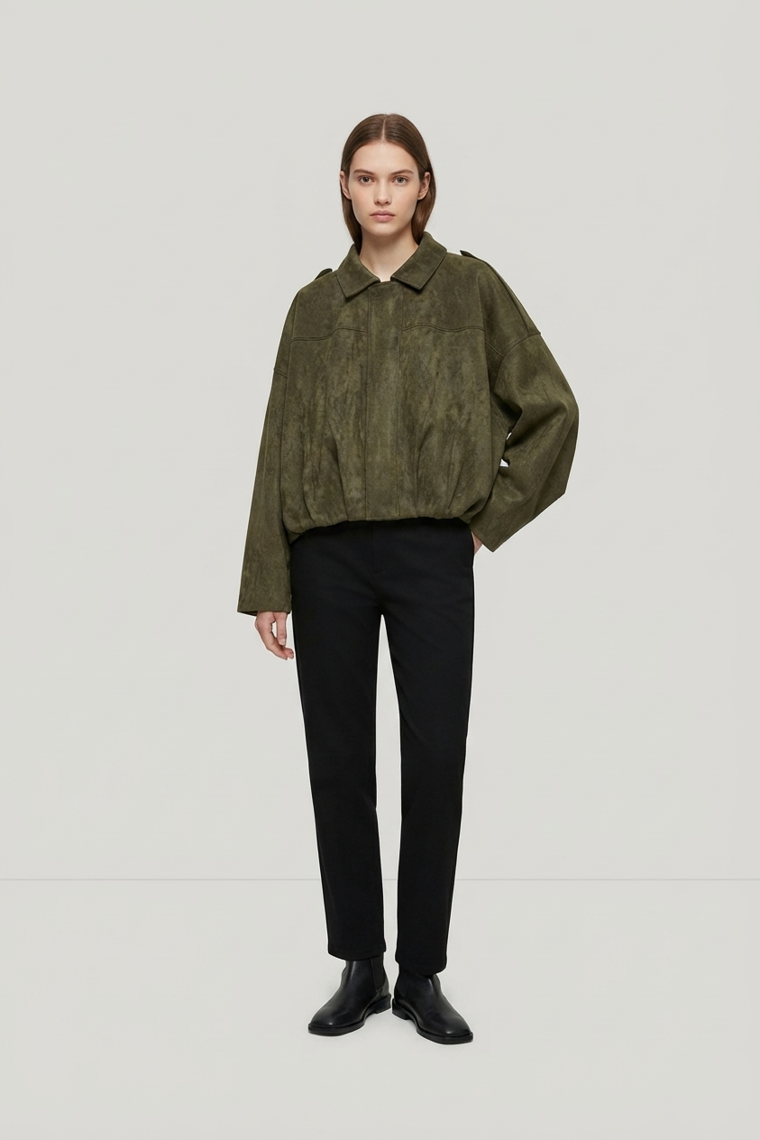 Women's Suede Jacket | جاكت شمواه نسائي