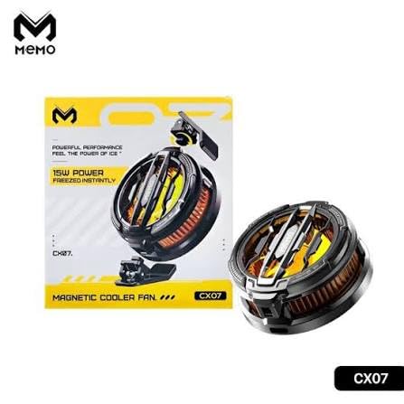 CX07 Magnetic Semiconductor Phone Cooler Fan 15W with Clip