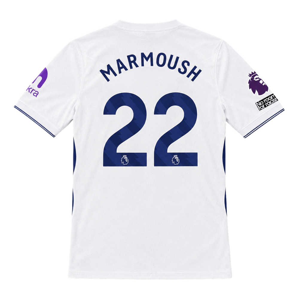 Tottenham Home Kit 26/27 White - Marmoush version