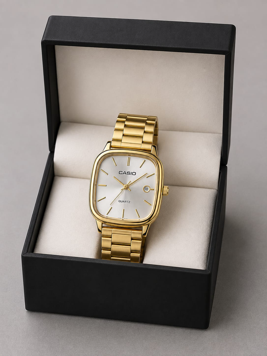Casio Square Watch - Men's  | ساعة كاسيو مربعة رجالي 