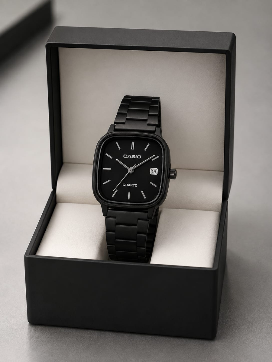 Casio Square Watch - Men's  | ساعة كاسيو مربعة رجالي 