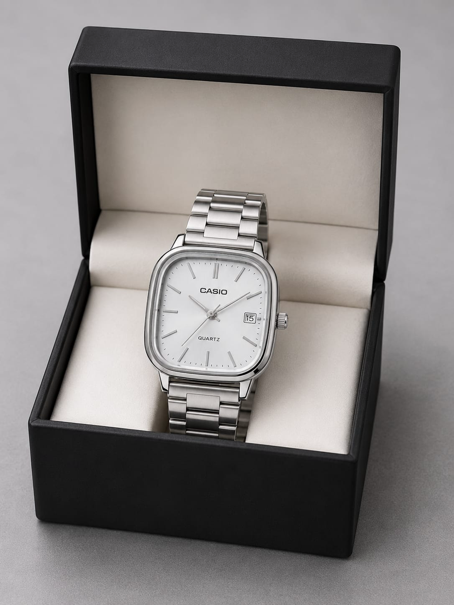 Casio Square Watch - Men's  | ساعة كاسيو مربعة رجالي 