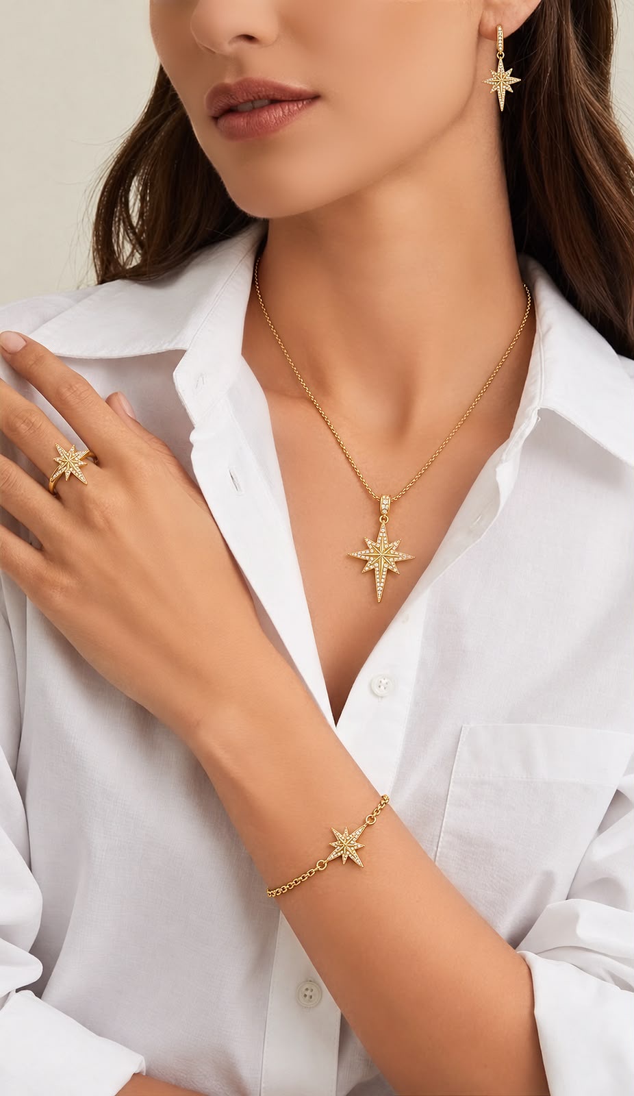 طقم النجمه استانلس | Stainless Steel Star Set