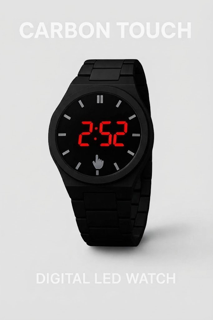 Carbon Touch Watch | ساعه Carbon touch
