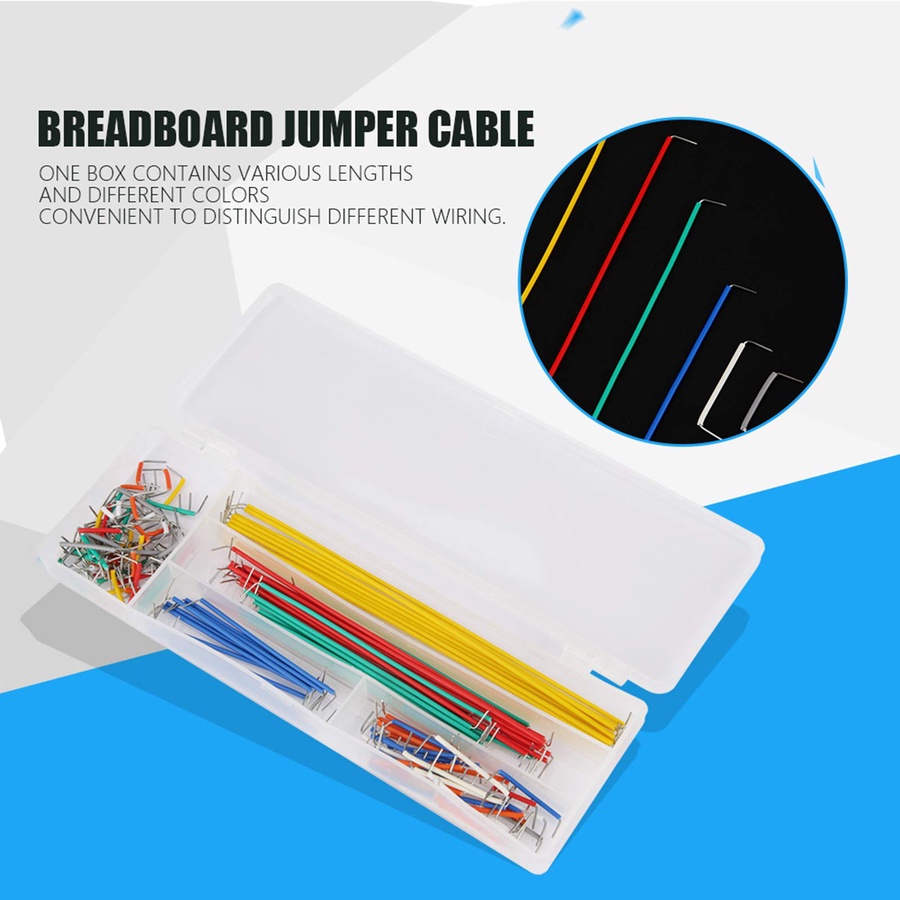 Breadboard Jumper Wires Kit (140 Pcs)