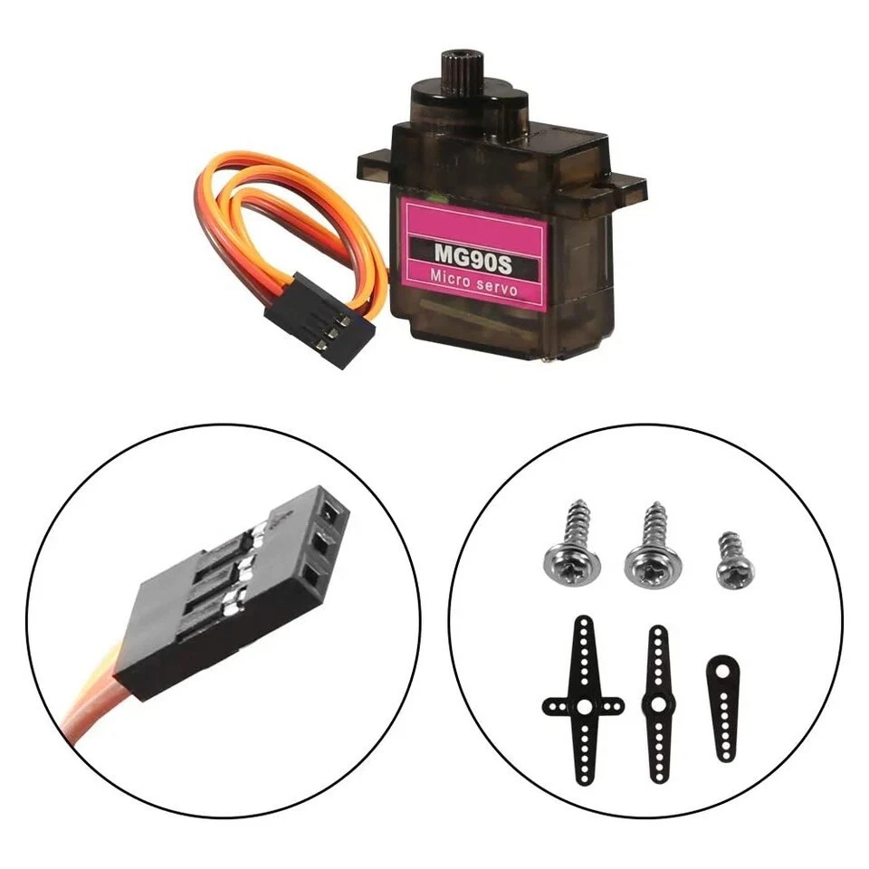 MG90S Micro Servo Continuous Rotation 360 Degree (All Metal Gear )