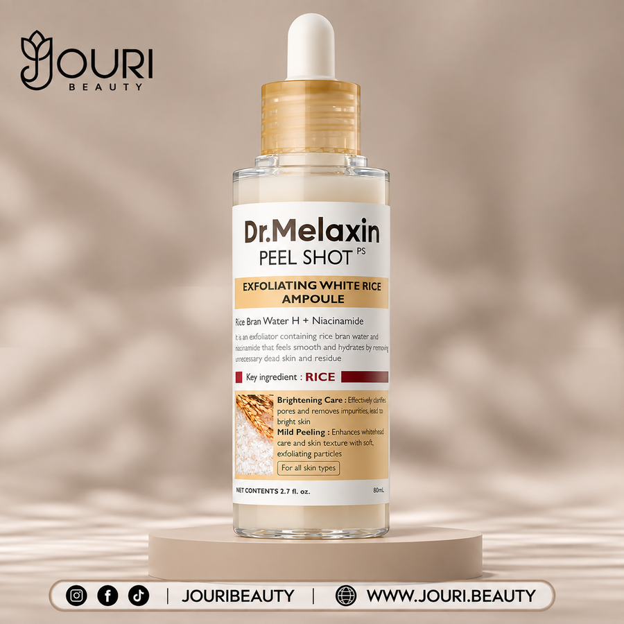 Dr.Melaxin Peel Shot Exfoliating White Rice Ampoule 80ml