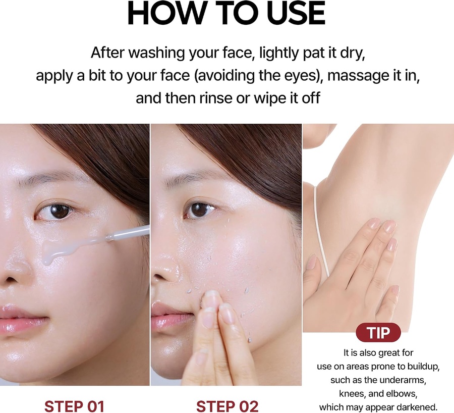 Dr.Melaxin Peel Shot Exfoliating White Rice Ampoule 80ml