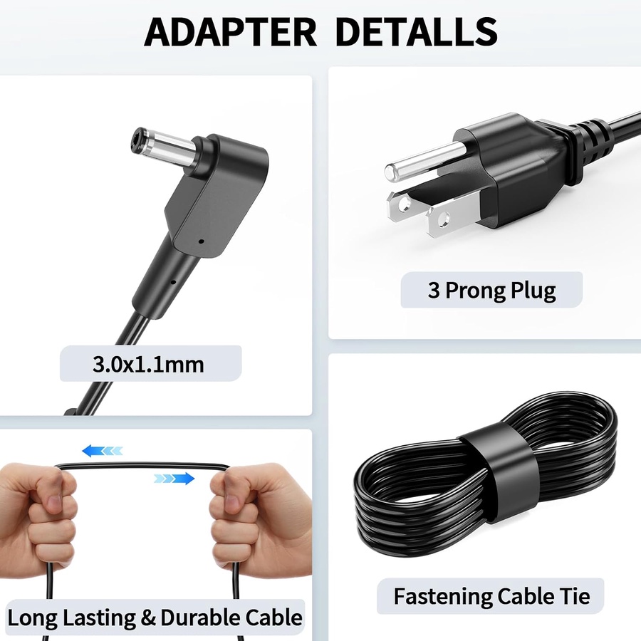 ACER 45W 19V2.37A 3.0x1.1mmCharger