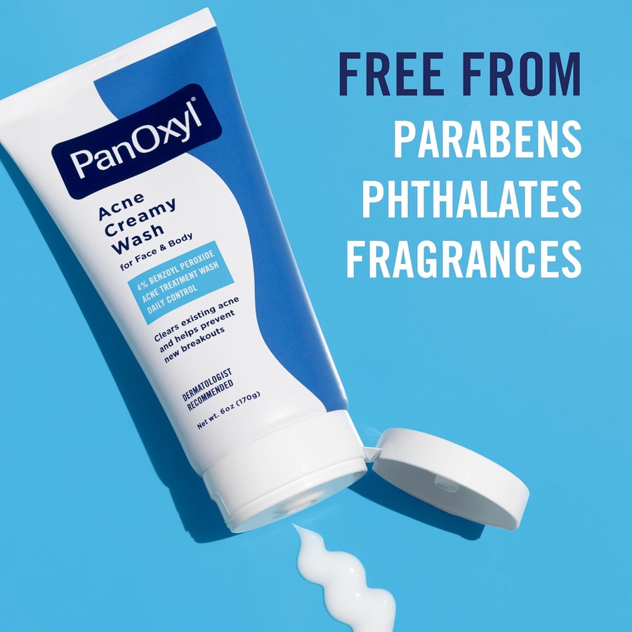 PanOxyl Acne Foaming Wash 4% Benzoyl Peroxide