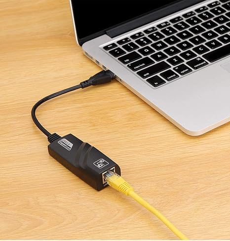 USB Network Adapter USB 3.0 to RJ45 10/100/1000 Gigabit Ethernet LAN Network Adapter for Windows , Mac OS, Linux, Chrome OS & More 