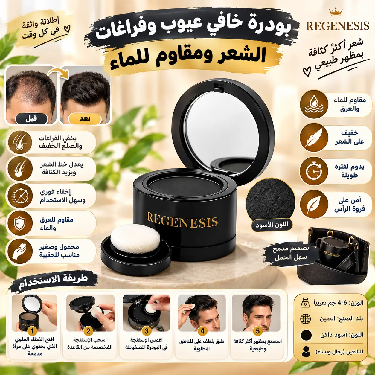 خافي عيوب الشعر REGENESIS