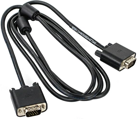 original VGA to VGA Cable 15 Pin Male to Male Plug Computer Monitor Cable Wire Cord 1.5M 