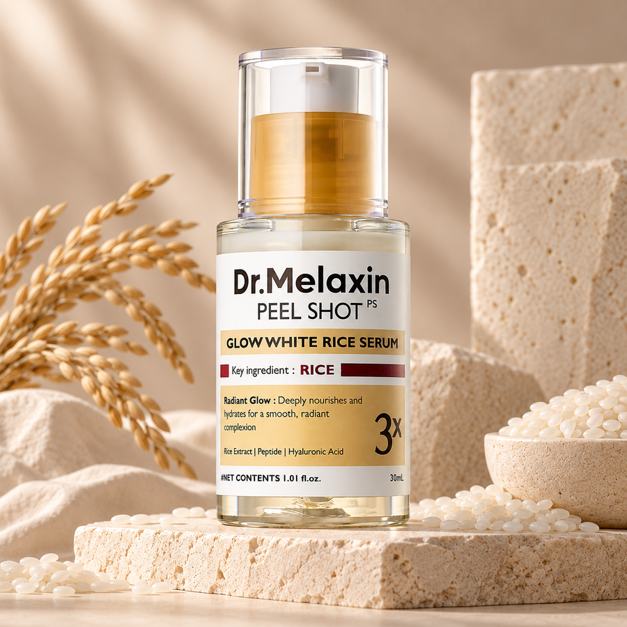 Dr.Melaxin PEEL SHOT GLOW WHITE RICE SERUM 30ml