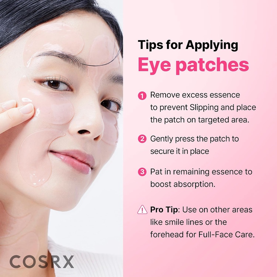 COSRX The Peptide Collagen Hydrogel Eye Patch 60 Patche