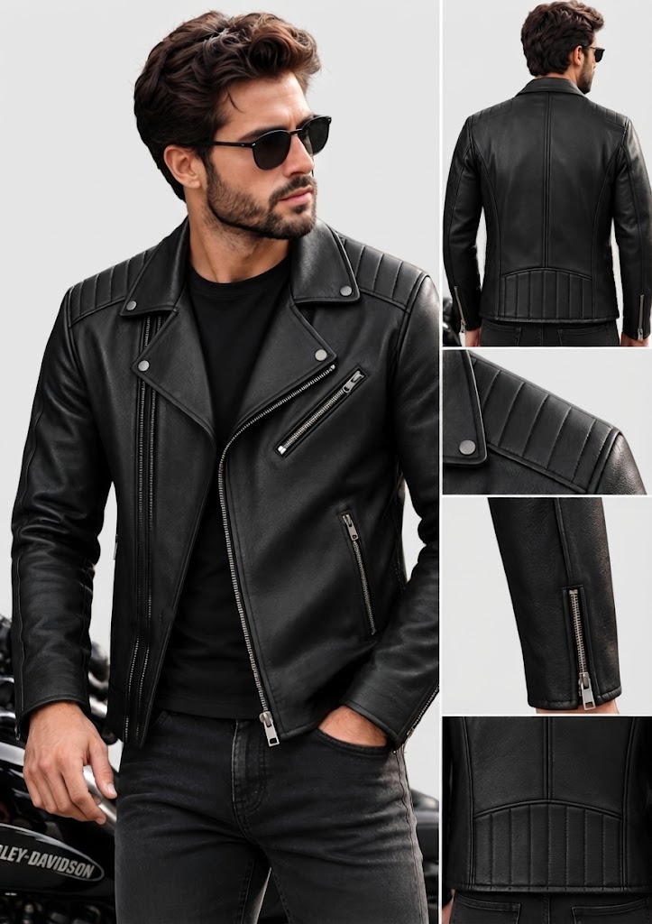 جاكت جلد هارلي | Harley Leather Jacket