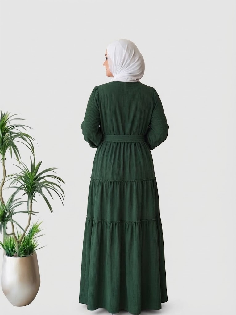 دريس حريمي بحزام | Women's Belted Dress