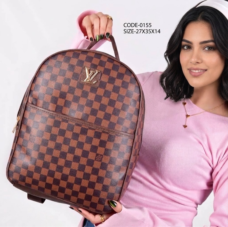 Louis Vuitton Monogram & Damier Leather Dome Backpack