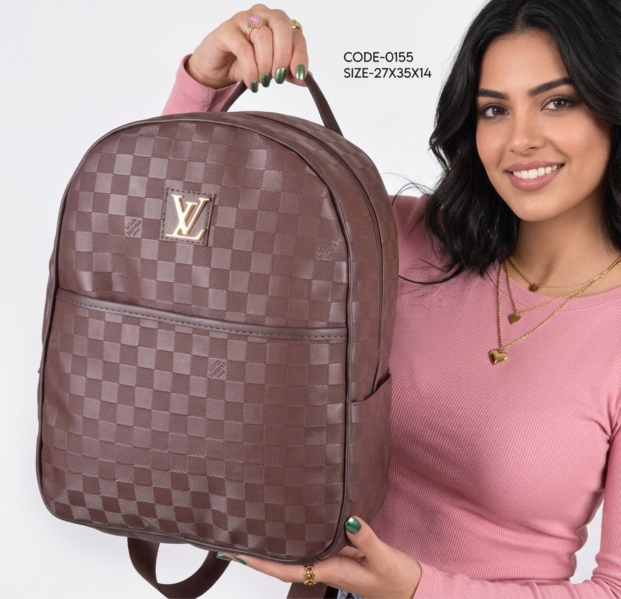Louis Vuitton Monogram & Damier Leather Dome Backpack