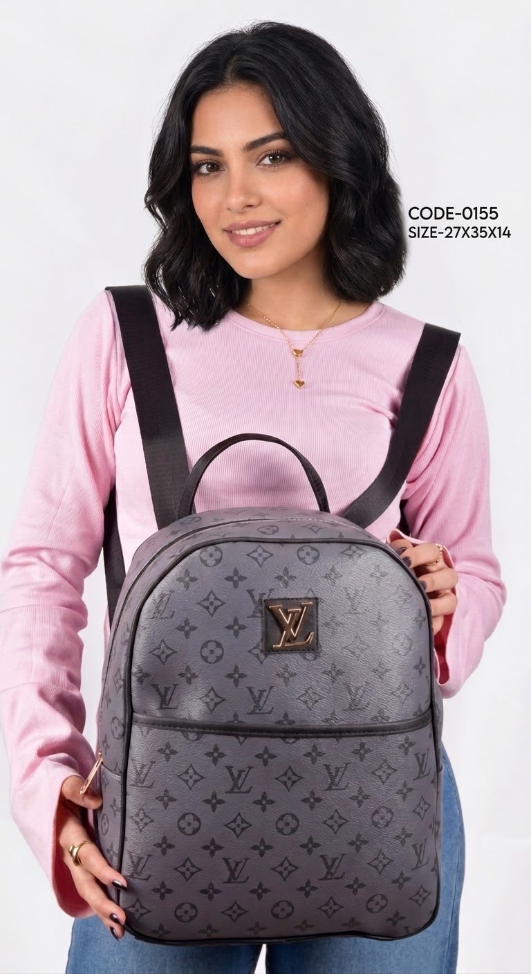 Louis Vuitton Monogram & Damier Leather Dome Backpack