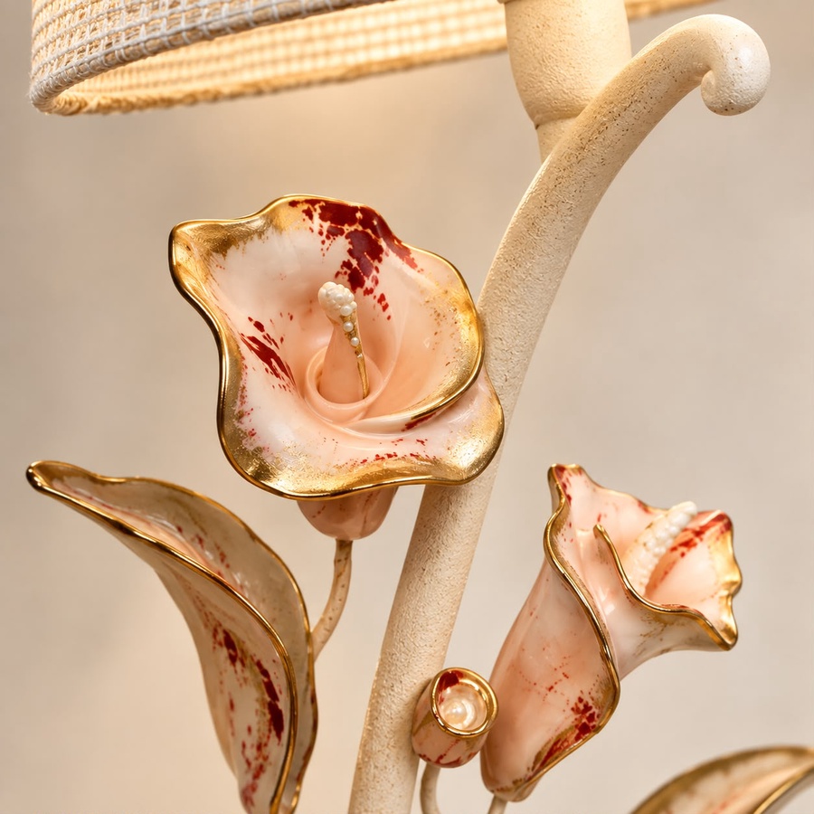 FLORAL TABLE LAMPS