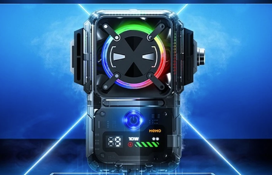 MEMO DL23 Semiconductor Phone Cooler with RGB Light and Temperature Display