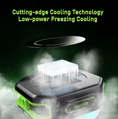 Phone Cooler HK-5 Pro Semiconductor Radiator with Temperature Display